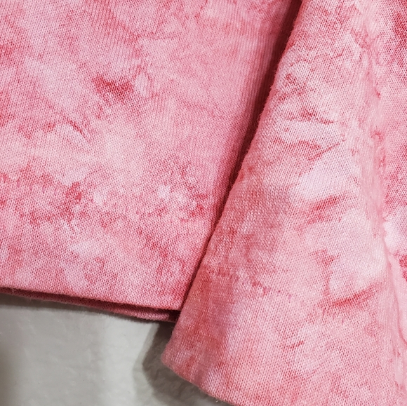 Vintage Tie Dye Single Stitch Crop Top - Picture 3 of 5